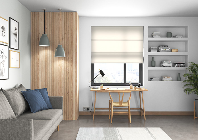 Windsor, Ivory - Twist&Fit Roman Blind - Image 5